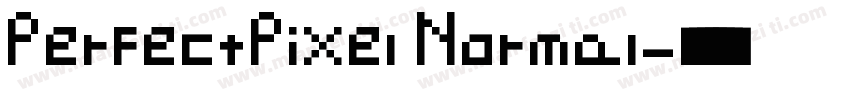 PerfectPixel Normal字体转换